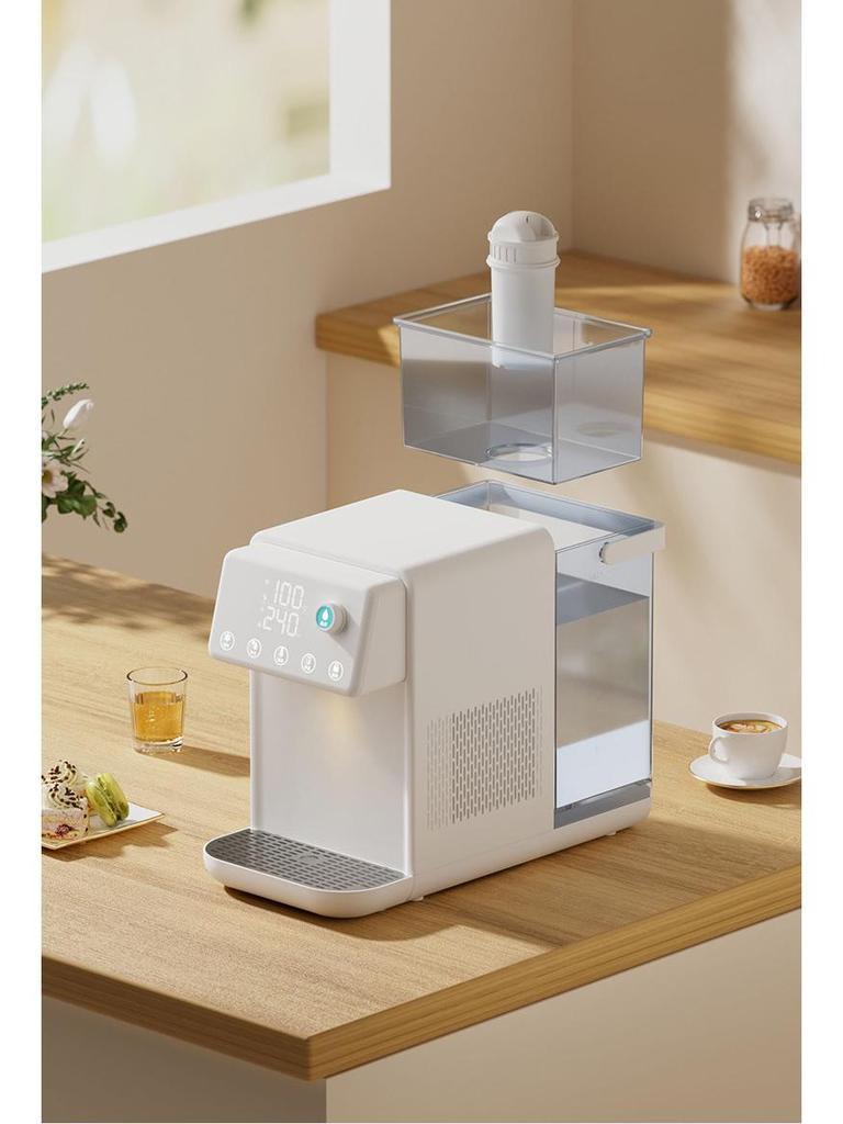 Dual-Use Desktop Water Dispenser: Cold & Instant Hot Water Purifier with 3-Second Rapid Heating