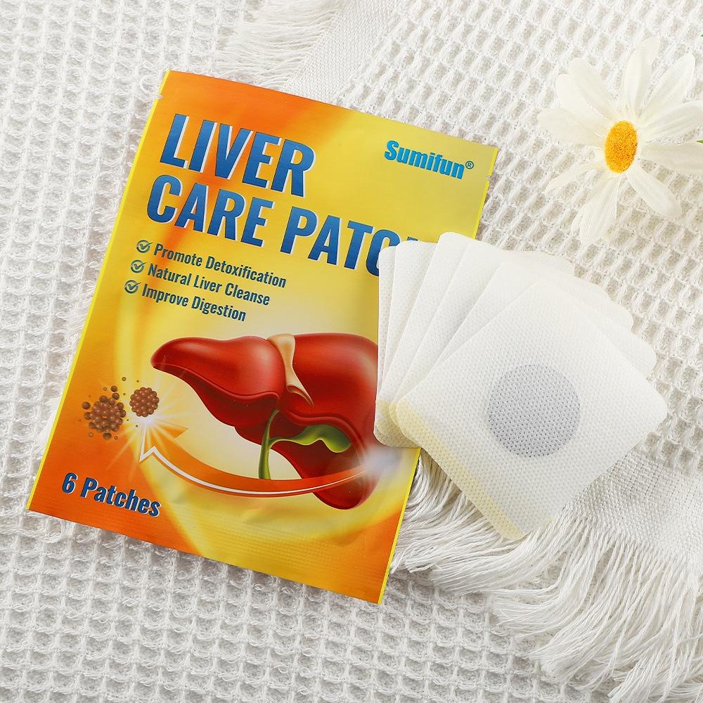 6Pcs/Bag Health Care Patches Navel Sticker Acupoint Health Care Patches Cough Patch Plaster for Child Adult Protect Throat Herbal Plaster