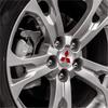 56mm Nakrętka Środkowa Koła Samochodowego Osłonka Felgi Emblemat Naklejka Dla Mitsubishi Ralliart Lancer Outlander Competition Galant Montero ASX EX
