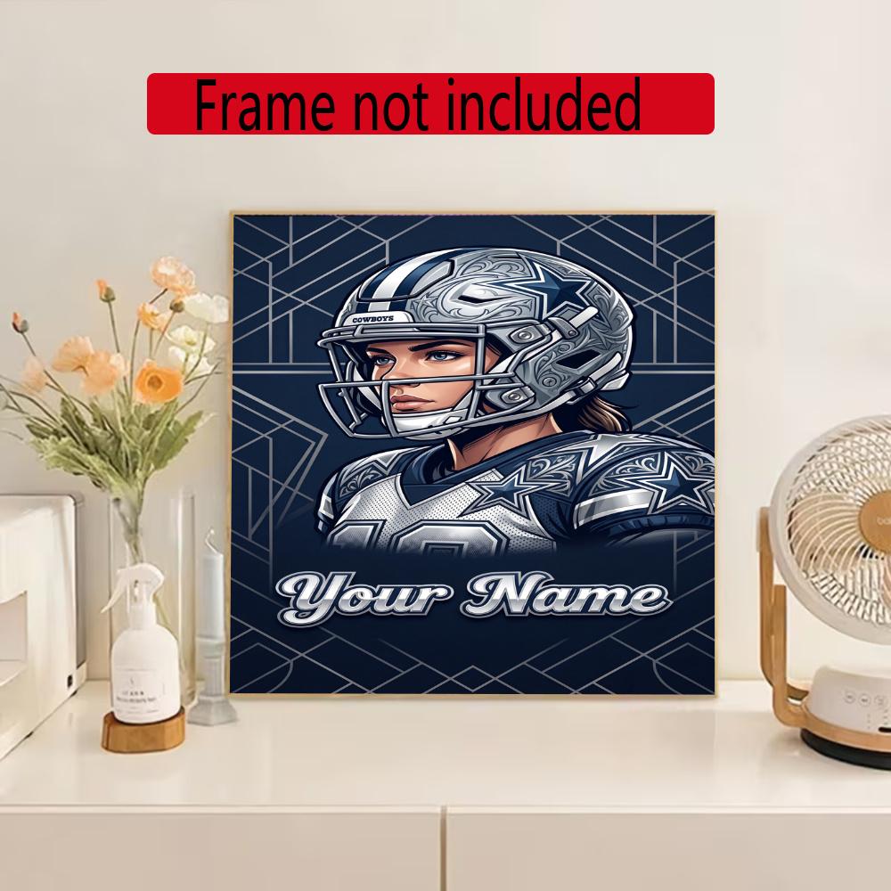 Liverpool Fc Customize Your Name Diamond Painting Round Diamond Diy Frameless Holiday Artwork Suitable For Home Office Wall Decoration