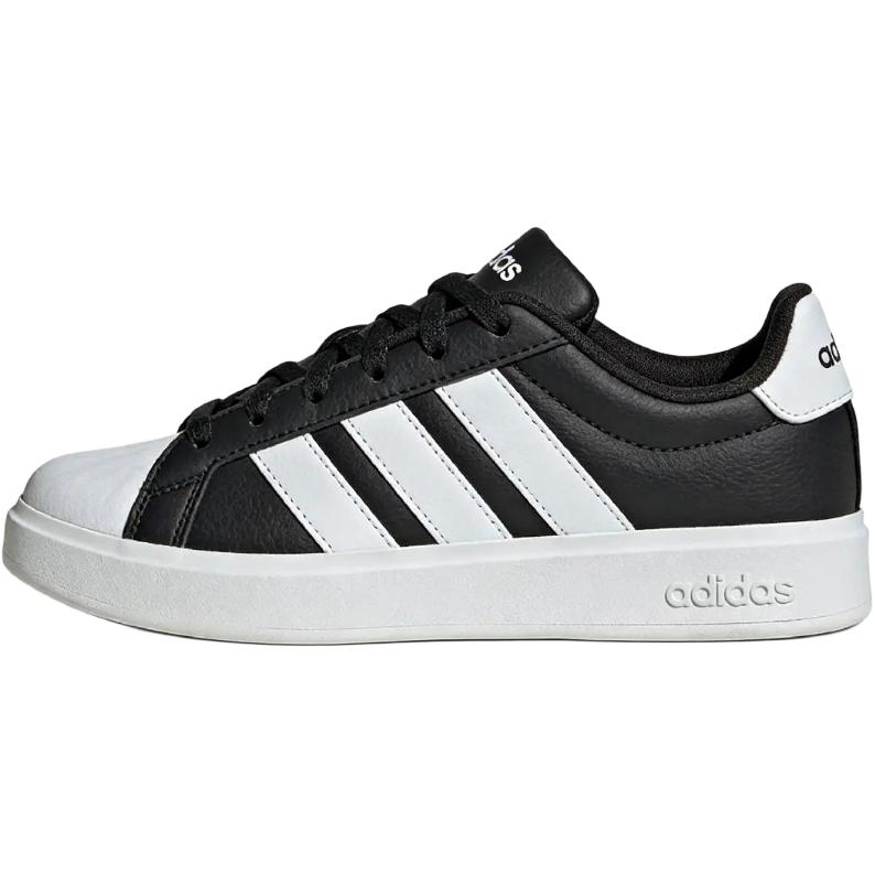 

Adidas STREETTALK Low top Kids Skateboarding Shoes Black White Unisex JQ8610 38.5