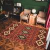 Morocco Bedroom Ethnic Rug Home Thick Non-slip Carpet Fluffy Soft Study Floor Mat Retro American Carpets for Living Room Decor