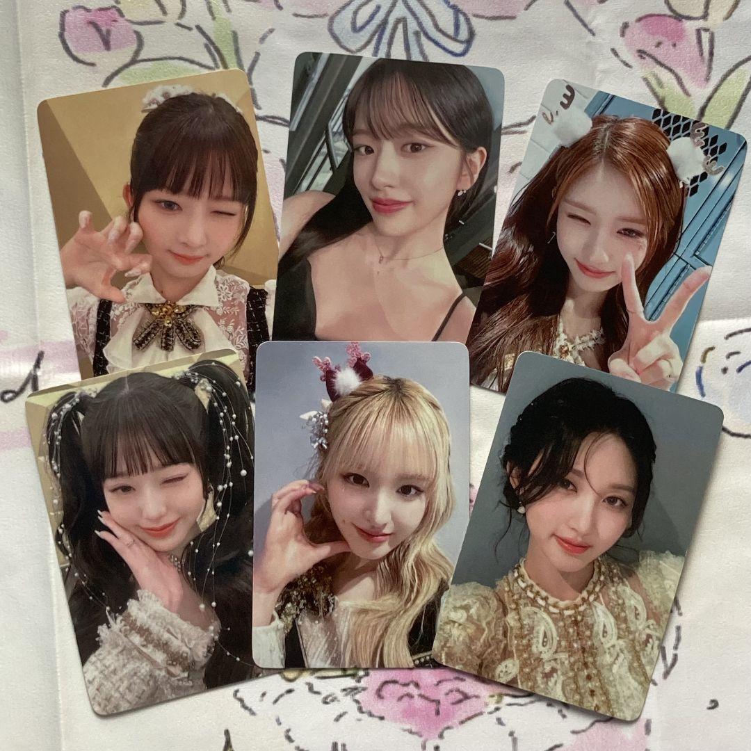 

[USED] IVE yizhiyu 2.0 baddie Chinese bonus trading cards (6 pieces)