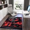 1PC Custom Name "Dark Dragon Fantasy Artwork" Theme Floor Mat Ideal for Living Room, Game Rooms, Office, Bedroom,Floor Mat Playful Design