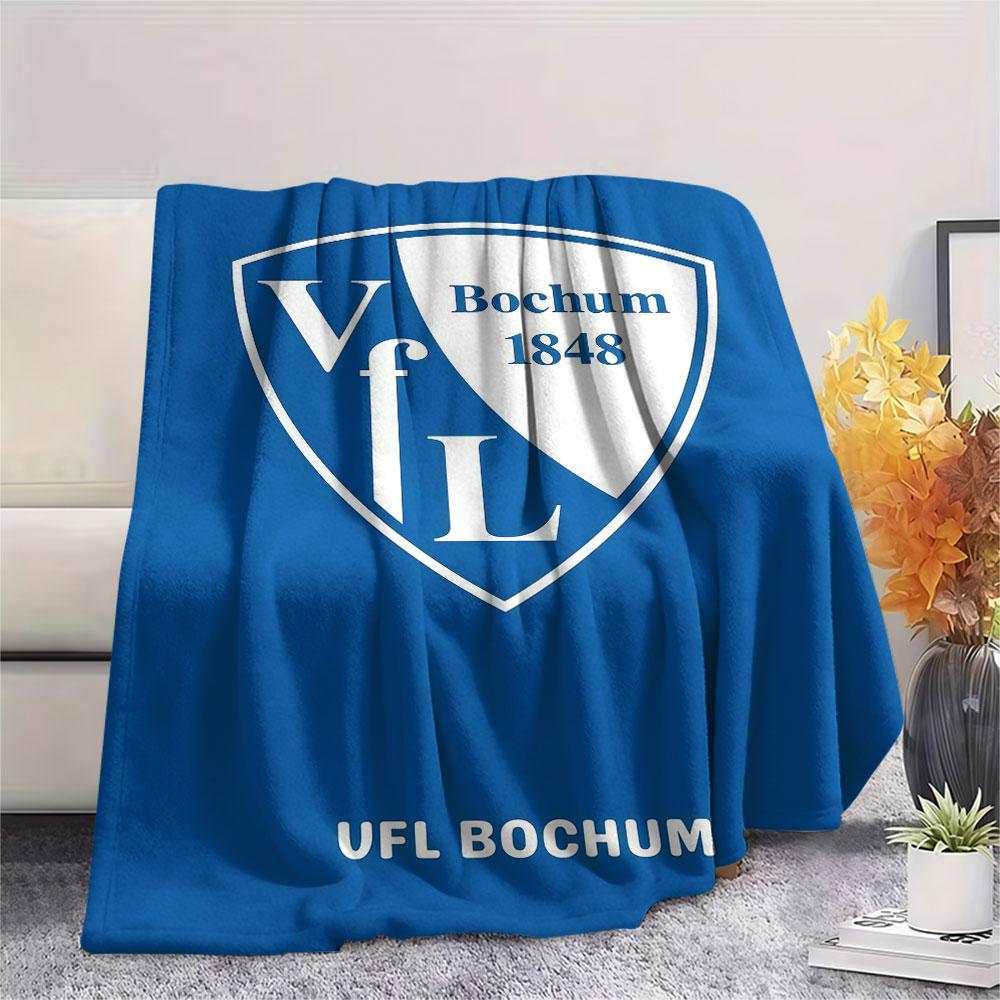 Coperta VfL Bochum, Alta qualità, Confortevole per Tutte le Stagioni, Decorazione per la Casa, Calore e Comfort