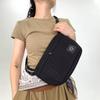 Women'S Seam Casual Mesh Messenger Bag Knitted Simple Versatile Shoulder Handbag