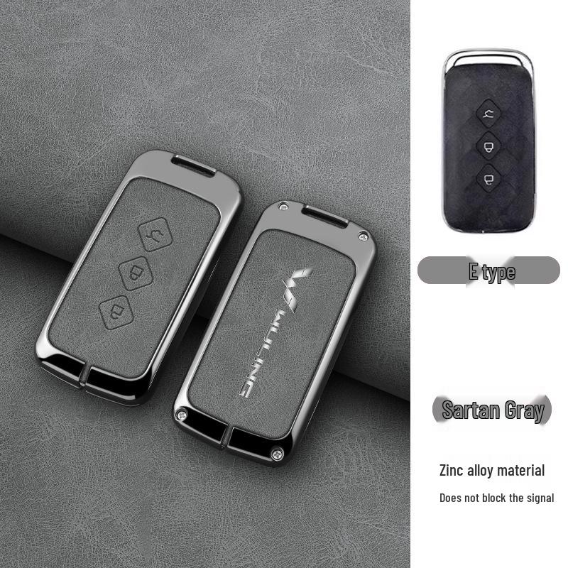 Wuling Hongguang Mini EV Key Case for Bingo, Hongguang S/S3, Jiachen, Star Chima, Macaron, and Kaijie.