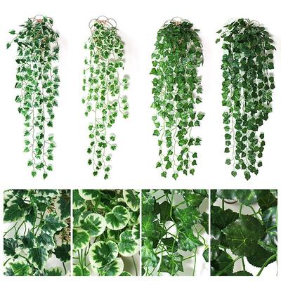 Home Decor Trailing Foliage Greenery Artificial Hanging Plants Fake Leaves