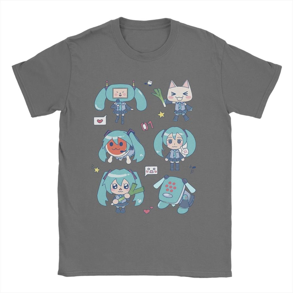 Hatsunes Mikus Special 6 T Shirt for Men 100 Cotton Fun TShirts Crewneck  Tees Short Sleeve Tops New Arrival