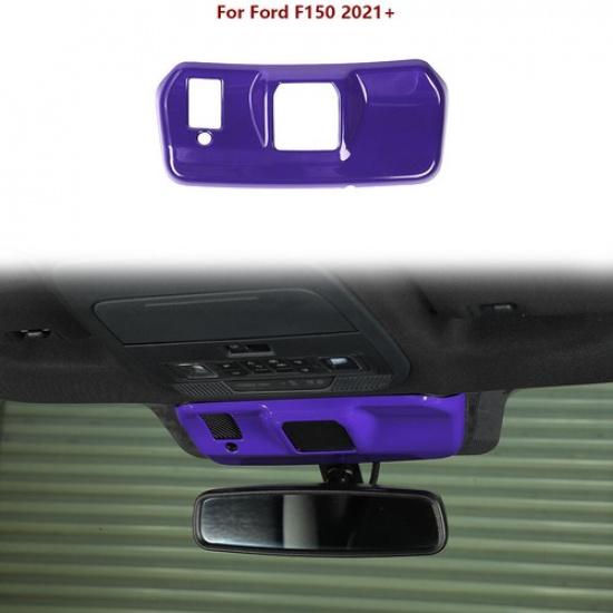 Purple Rearview Mirror Bracket Panel Cover Trim For Ford F150 + Accessories