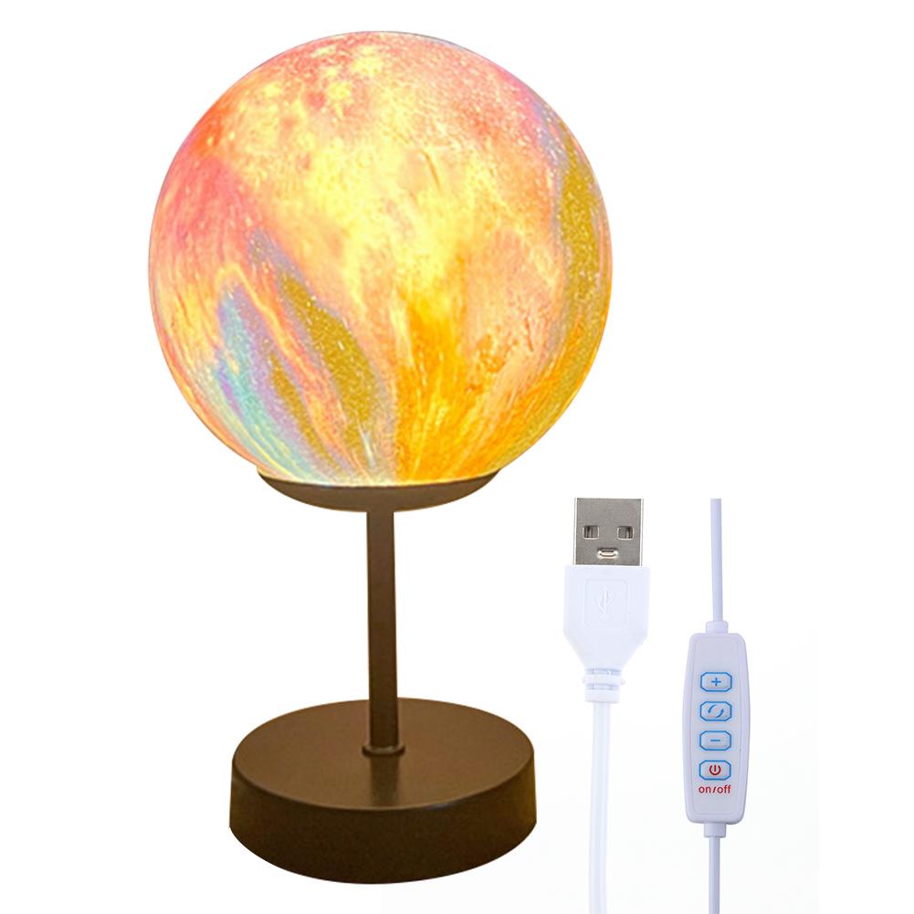 3D Moon Night Light with 25 Lighting Modes Moon Sleeping Light Minimalism Rechargeable Gifts for Women Men