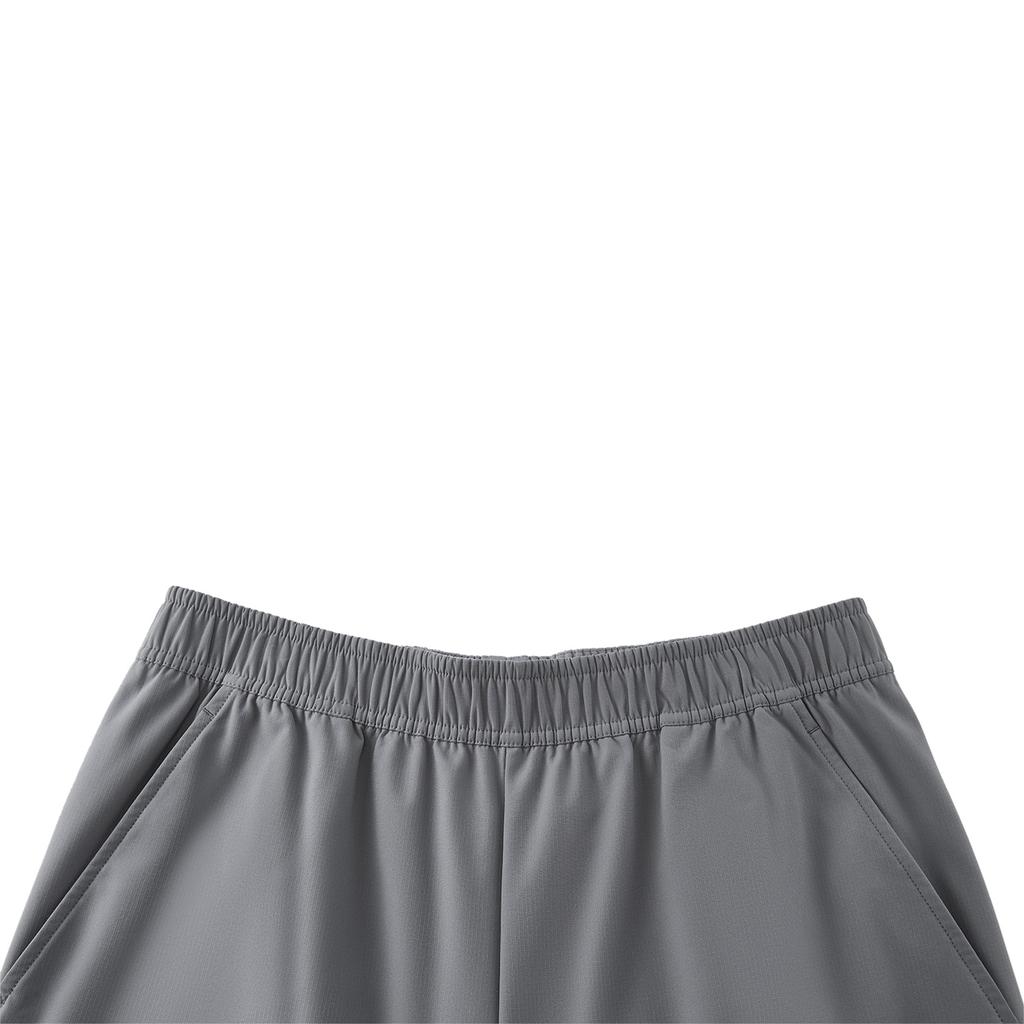 Men's Pants Li-Ning Outdoor Counterflow Softshell Pants Men's Elegant Gray Straight Fit Pants