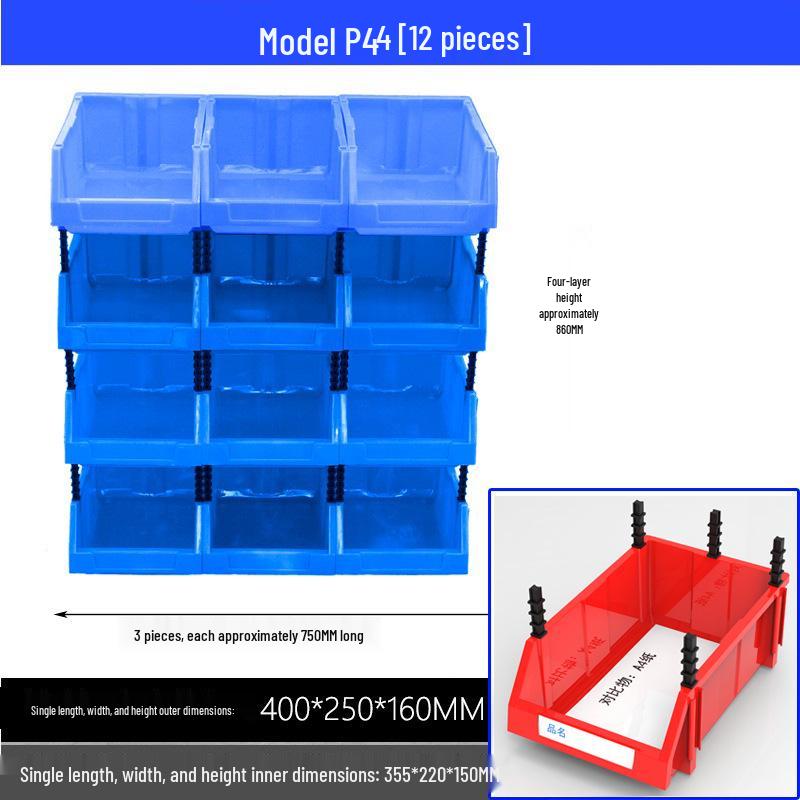 Multi-Layer Plastic Display & Storage Rack for Shelves and Jewelry