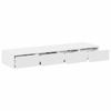 Bed Drawers White 120 x 36.5 x 16.5 cm Particleboard