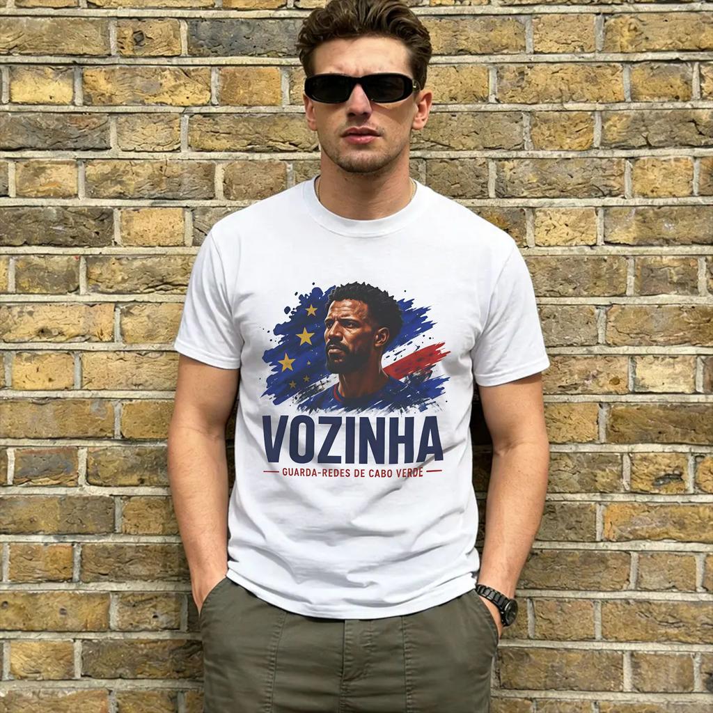 Cabo Verde Vozinha Tshirt Summer Popular T Shirts Adult Cotton Oneck Plus Size Top Tees Short Sleeves Y2k Basic Tops