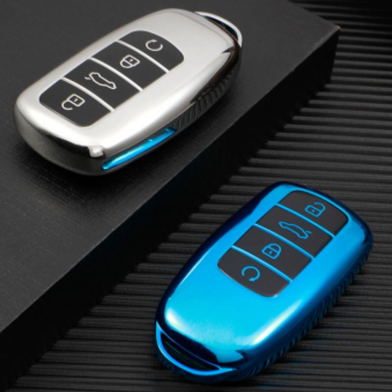 Para Chery Tiggo 8 Pro Tiggo 8plus nuevo 5 Plus 7pro suave TPU funda para llave inteligente de coche funda protectora para llavero