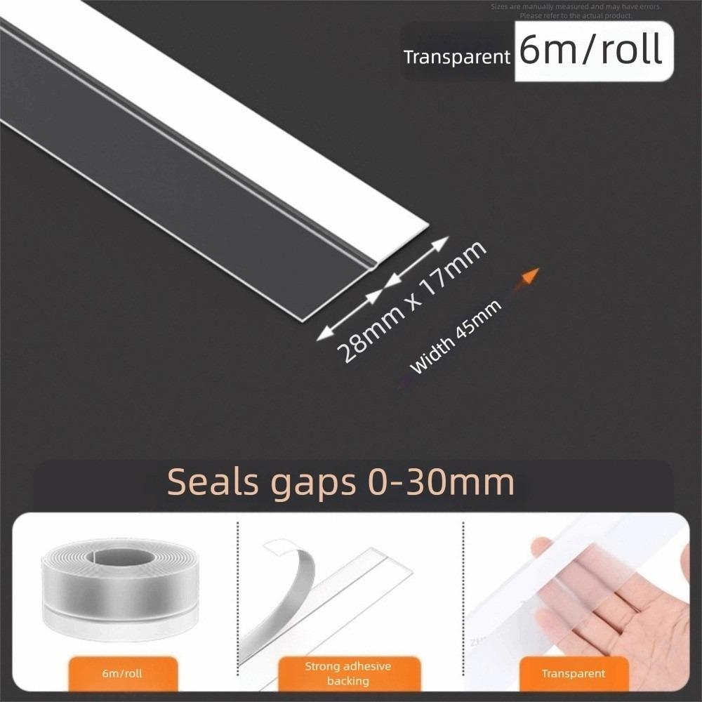 Vodotěsná Zátka proti zpětnému toku Vody do Okna Vodotěsná Lišta Gumová Okenní Hrana Vodotěsná Těsnící Páska Těsnící Funkce