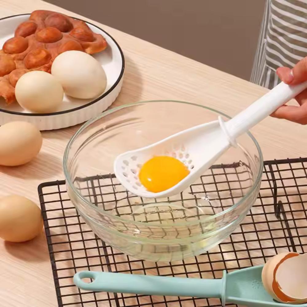 Kitchen Multi-Functional Cooking Spoon Portable Household Food Colander Electric Rice Cooker Spoon Baby Complementary Food Tool