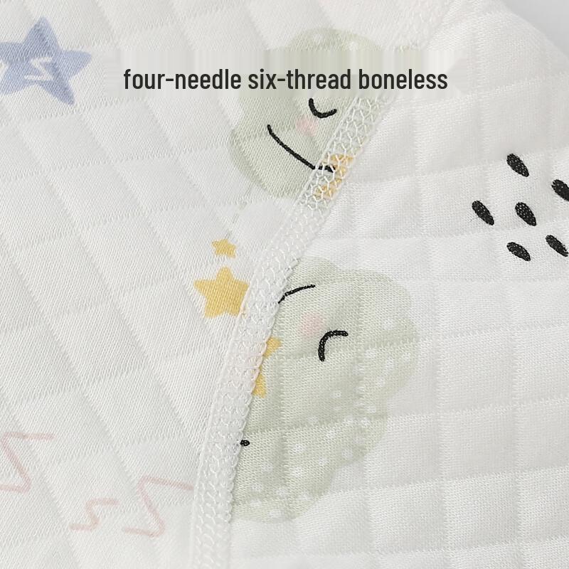 Shubeiyi Cotton Padded Baby High-Waisted Warm Pants 2-Pack