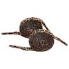 Leopard Prints Shoe Laces Polyester Shoe Laces 120cm Long Flat Shoelaces for Adults Kids Trainers Sneakers Running Shoes