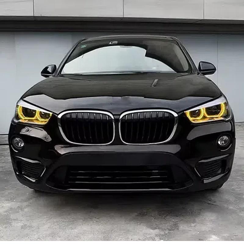 Yellow Angel Eye DRL Module For 2017- BMW X1 F48 LED Headlight Daytime Running Light 63117428792 63117428791 63117428789