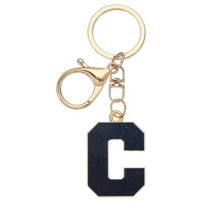 [PATIKIL] Initial Letter Keychain Alphabet Bag Decor Car Key Ring