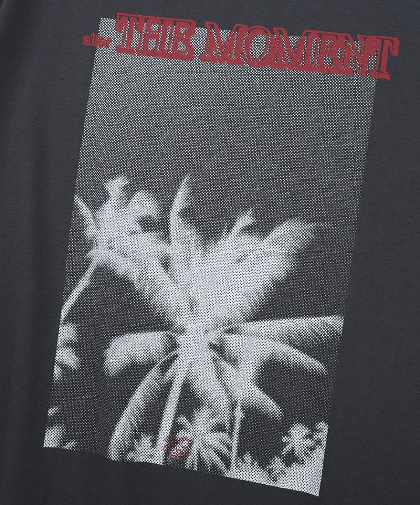 ALTER STUDIO Fade Memory Print T-Shirt_Charcoal