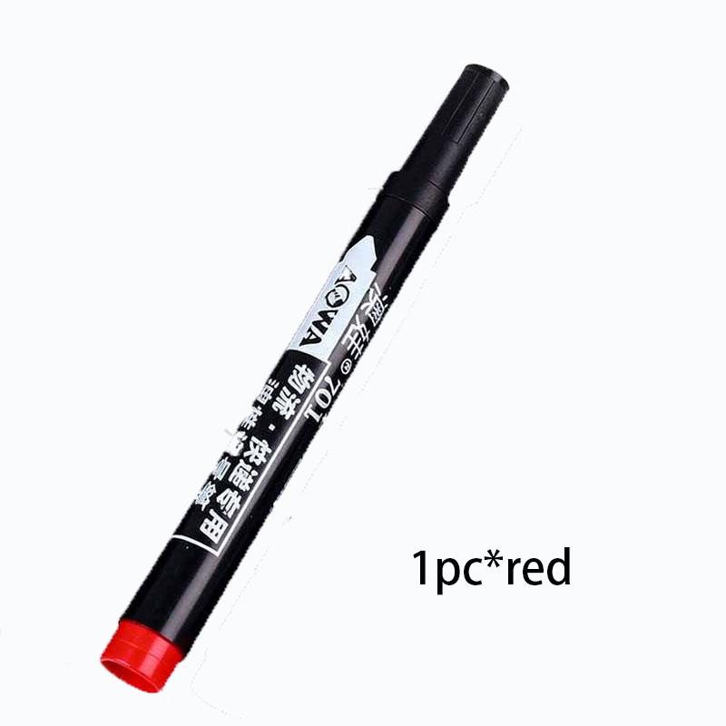 2mm Bold Tip Oil-Based Quick-Dry Waterproof Oil-Proof Permanent Marker for Plastic Metal & Wood Shipping Packaging & Coding