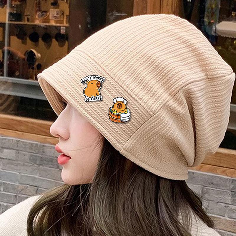 Capybara And Yuzu Enamel Pins Custom Badges Animal Jewelry Gift For Friends Gift