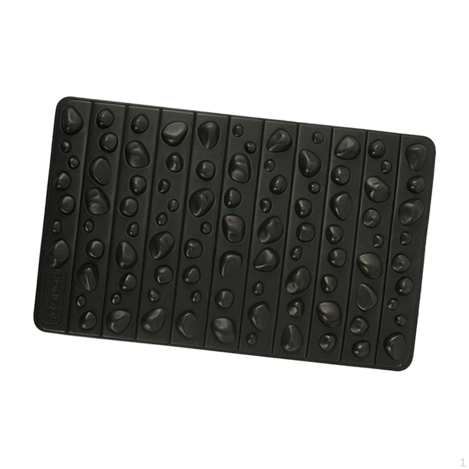 

Массажный коврик для акупрессуры ног, коврик для ванной комнаты, имитация булыжника EVA, для дома