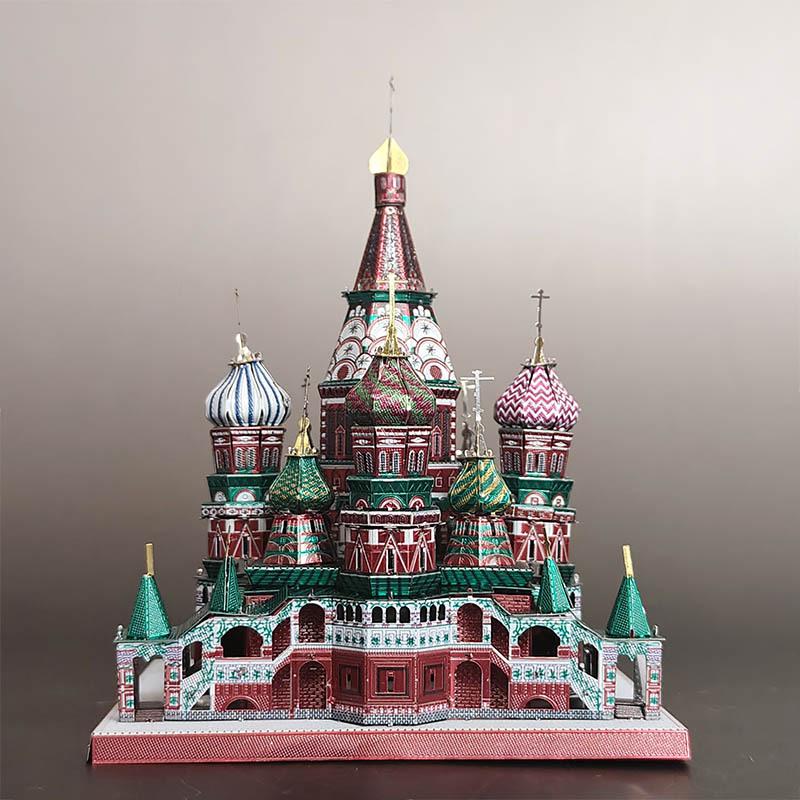 

St. Basil s Cathedral All-Metal 3D DIY Puzzle Model