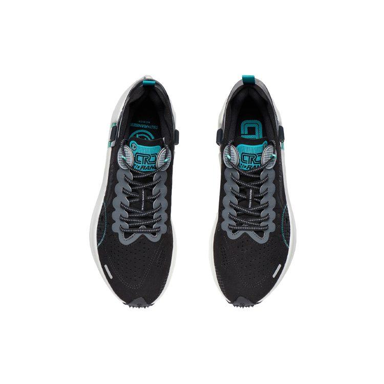 Li Ning Ranger Running Shoes Men's Low Top Black/Dark Iron Gray/White ARYR063-2