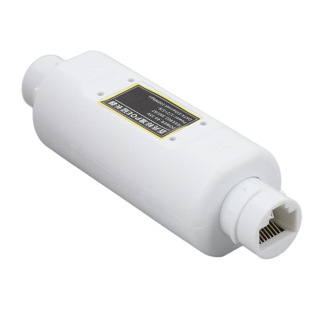 POE Combiner Splitter Adapter IEEE802.3AF AT Standard 10 100Mbps Waterproof Extension Ethernet