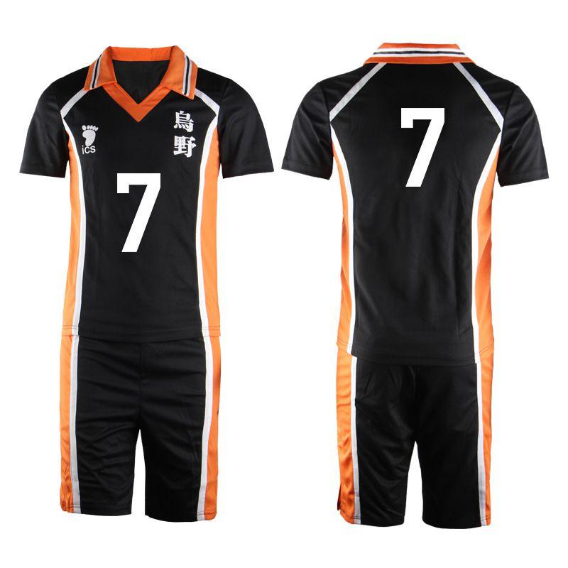 Karasuno Haikyuu High School Uniform Sportswear Suit Jersey Costumes Cosplay