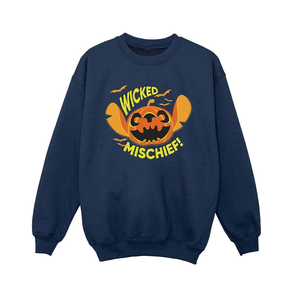 Disney Boys Lilo And Stitch Wicked Mischief Sweatshirt