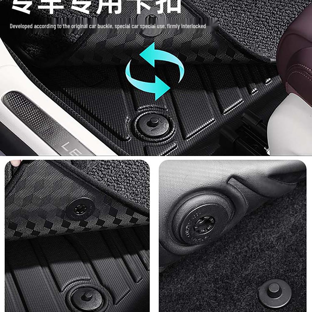 Volkswagen TPE Car Floor Mats for Tiguan L, Sagitar, Bora, Lavida, New Sagitar, T-Cross, Polo, Talagon, Lamando, Teramont