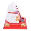 Lucky Cat Waving Arm Solar Powered Light Sensor Wealth Welcoming Fortune Cat Decoration for Home Car Dashboard