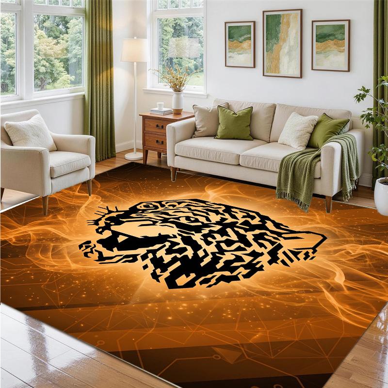 Hull FC Design Crystal Velvet Rug Soft Decorative Mat for Bedroom Entrance