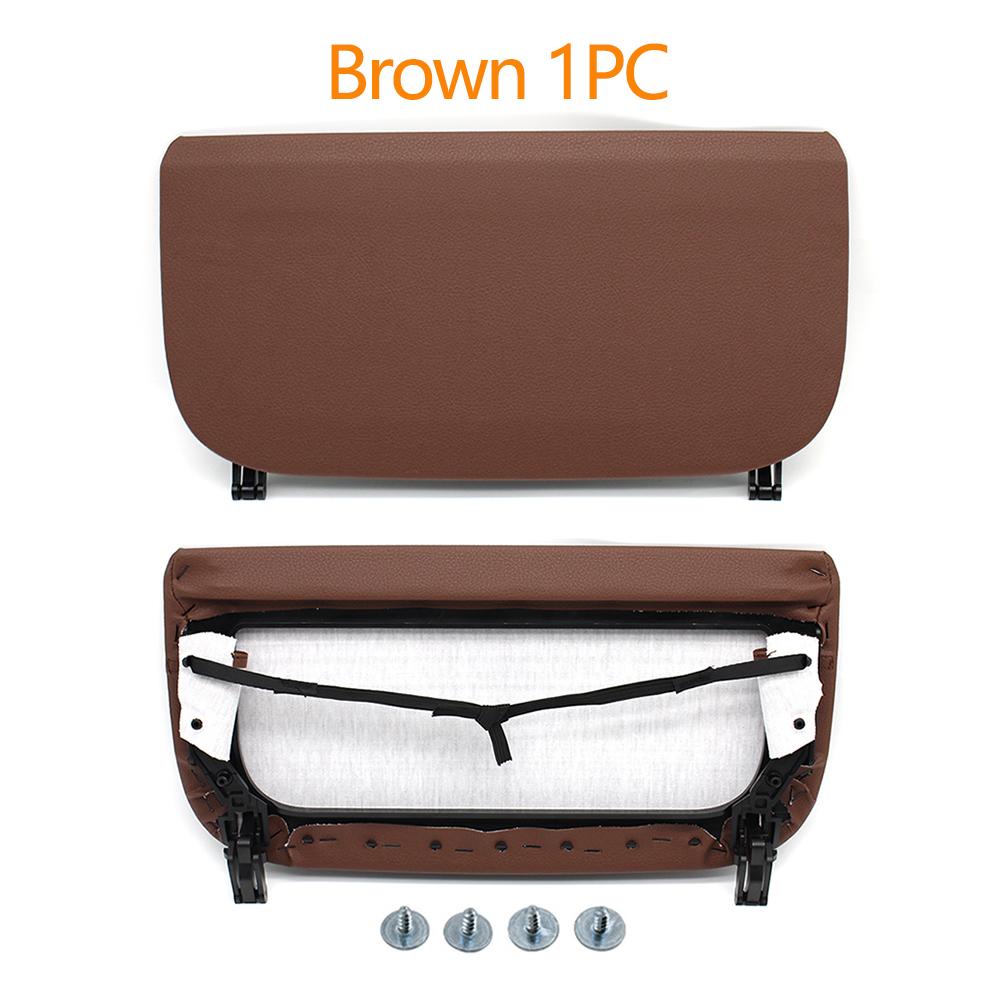 Car Front Seat Leather Backrest Storage Pocket Cover For BMW 5 7 GT Series LCI F10 F11 F01 F02 F07 F15 F16 2013 2014 2015 2016