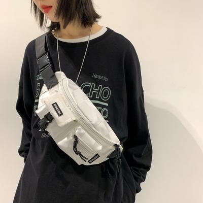 Japanese Tooling Messenger Bag Girl Sports Waist Bag Chest Bag Men Ins Trendy Brand Personalized Street Shoulder Small Backpack