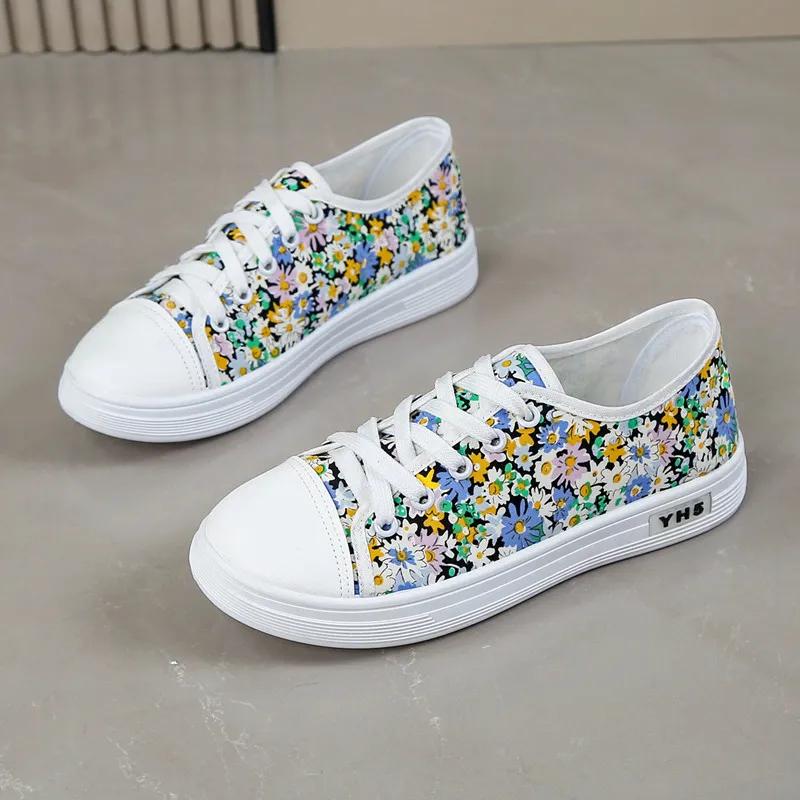 Damenschuhe klassisch leicht bequem Frühling & Sommer rutschfest Canvas Schuhe für Studentenschule zapatos ba128