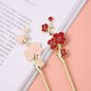 Metal Plum Blossom Bookmark Exquisite Portable Book Page Marker Chinese Style Pagination Book Clip Office School Supplies