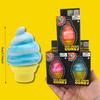 Hot  Ice Cream Cone Squishy Toy TPR Soft Elastic Decompression Ball Stress Relief Fidget Toy for Adults Kids