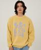 WAIKEI Wk 3D Logo Knit Yellow
