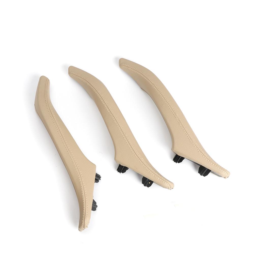 Links Rechts Innen Passagier Tür Leder Pull Griff Montage für BMW F10 F11 5 Serie