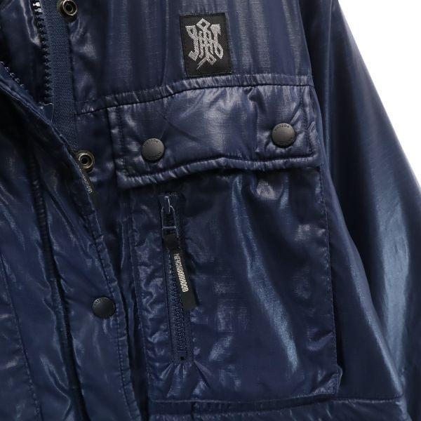 NEIGHBORHOOD Nylon jacket S Navy Boa fleece lining Women Used