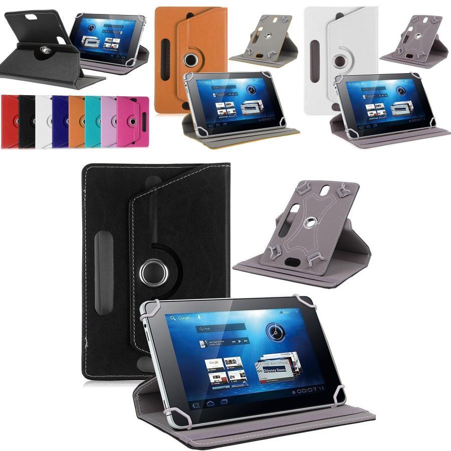Stylish And Elegant Folio 360 Case Cover For Universal Android Tablet Pc 7" 8" 9" 10" Protection