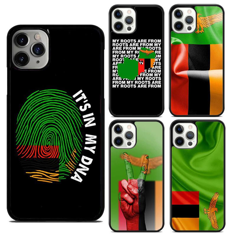Zambia Flag Soft Phone Case For IPhone 18 17 Air 16 15 14 Max Plus 11 12 13 Pro Max Phone Cover coque Shell Fundas