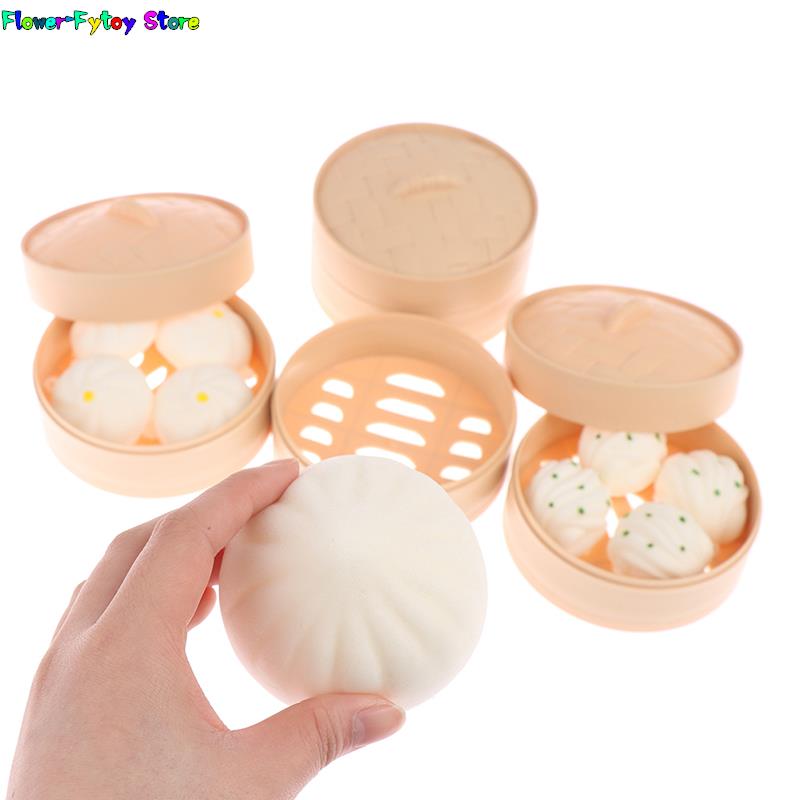 1 Set Fidget Sensorik Spielzeug Dampfgarer für gedämpfte gefüllte Brötchen Autismus Besondere Bedürfnisse Stressabbau Stress Weiches Linderungsspielzeug