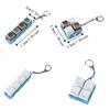 Bag Charms Keyboard Fidget Keychain Funny Pendant Fidget Clicker Toy  Desktop Accessory